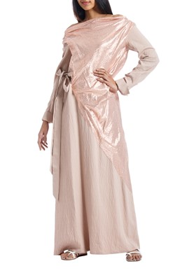 Show details for LONG SLEEVE BEIGE & ROSE GOLD Picture of LONG SLEEVE BEIGE & ROSE GOLD