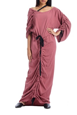 Show details for PLUM RIBBON DRESS Picture of PLUM RIBBON DRESS