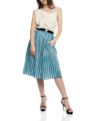 Show details for MARGOT SKIRT STRIPE Picture of MARGOT SKIRT STRIPE