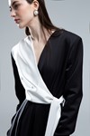 Picture of BLACK&WHITE MAXI DRESS