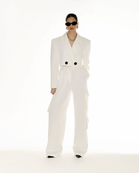 Picture of WHITE JACKET& BAGGY PANT, Picture 1