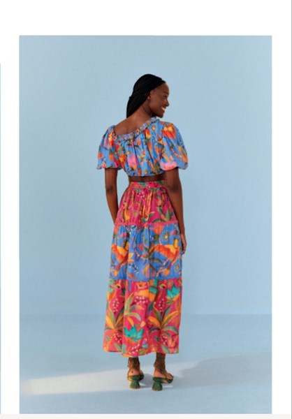 Picture of MACAW MIX MAXI SKIRT, Picture 2