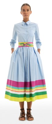 Picture of NIDDI SHIRT DRESS WITH BELT