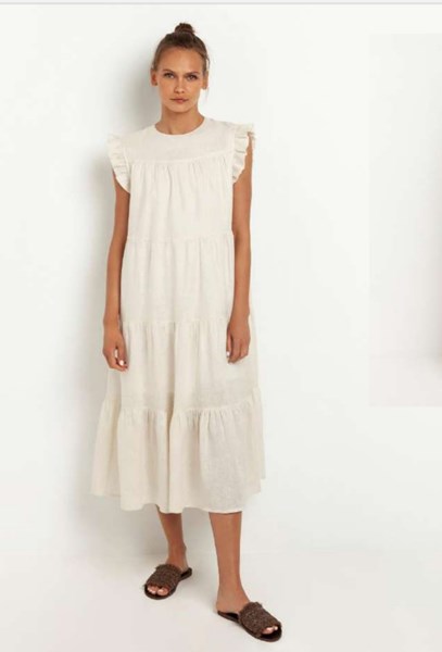 Picture of LONG RUFFLES DRESS, Picture 1