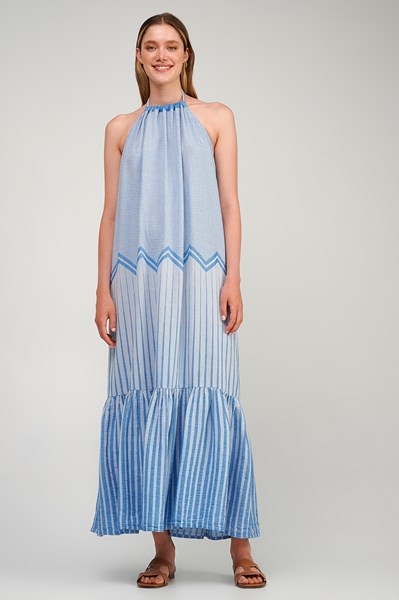 Picture of MAXI DRESS BLUE, Picture 1