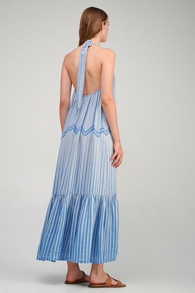 Picture of MAXI DRESS BLUE, Picture 3