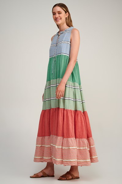 Picture of MAXI DRESS STRIPED SLEEVLESS, Picture 2