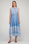 Picture of MAXI DRESS BLUE SLEEVLESS