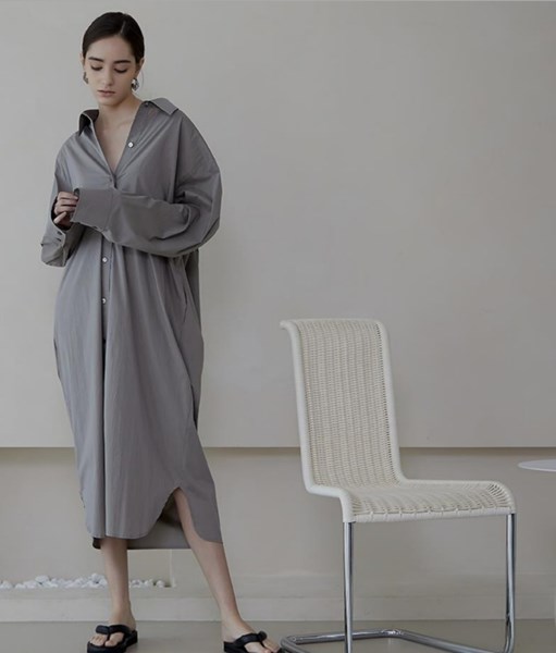 Picture of SHIRT DRESS KHAKI/GREY, Picture 1