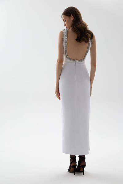 Picture of EMBELL CREPE MAXI DRESS, Picture 3