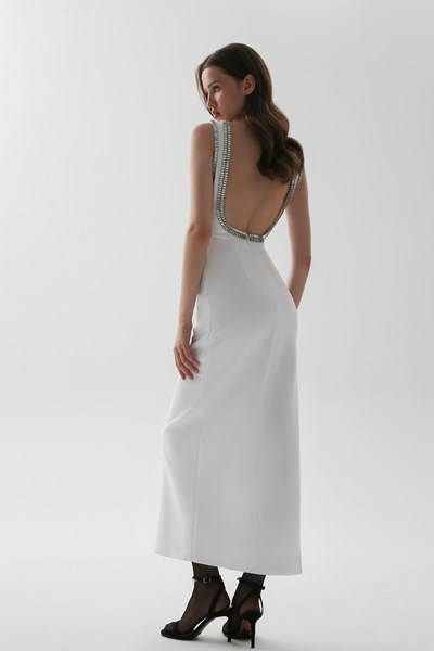 Picture of EMBELL CREPE MAXI DRESS, Picture 4