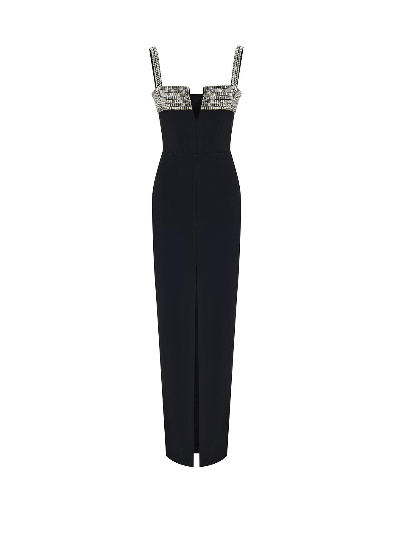 Picture of EMBELL CREPE MAXI DRESS 