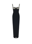 Picture of EMBELL CREPE MAXI DRESS 