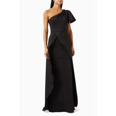Picture of SCUBA ONE SHOULDER GOWN