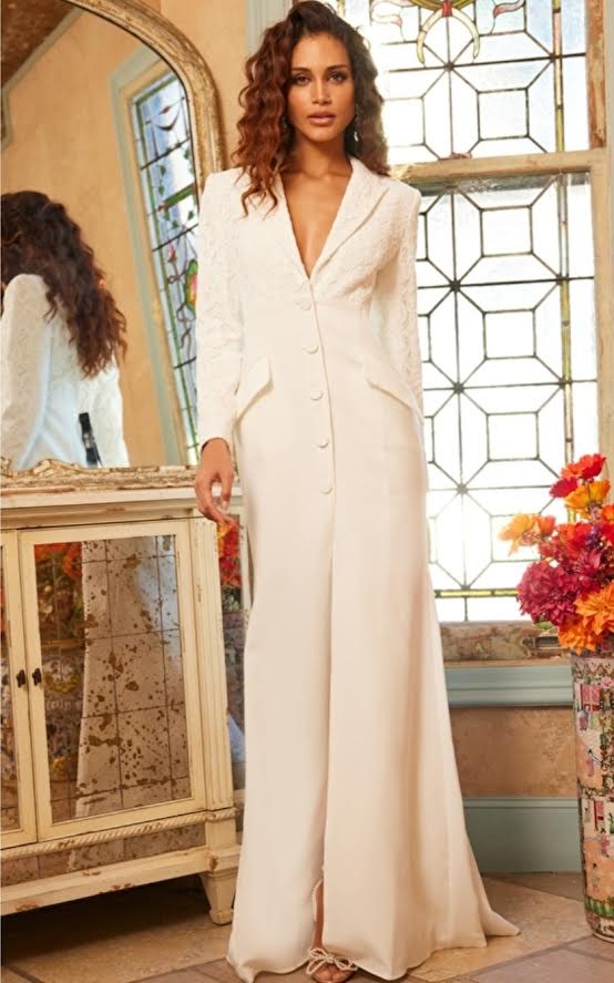 Picture of LONG PARTY DRESS IVORY