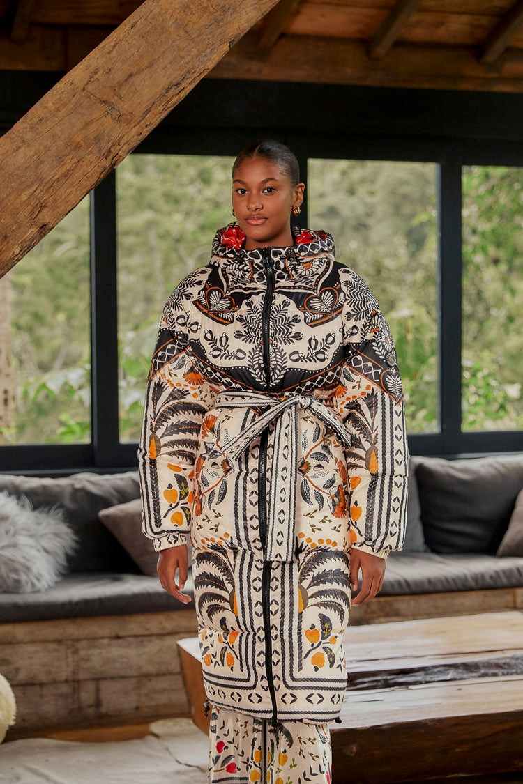 Picture of REVERSIBLE PUFFER JACKET PARADISE PALM