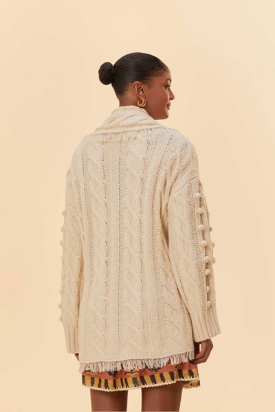 Picture of BRAIDED KNIT CARDIGAN, Picture 3
