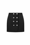 Picture of CRYSTAL BUTTON MINI SKIRT