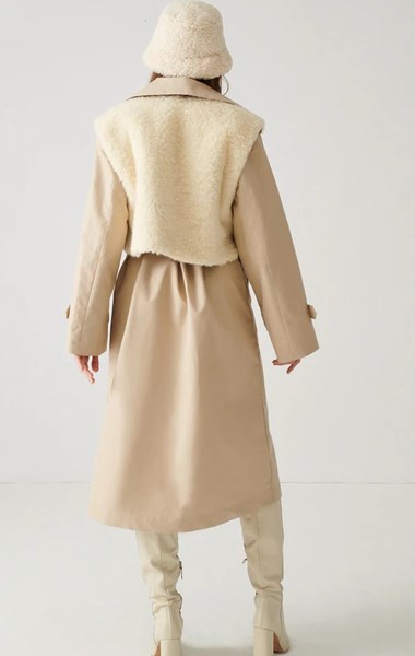 Picture of TRENCH COAT WITH DETACHEABLE WARN & WOOLEN VEST, Picture 2