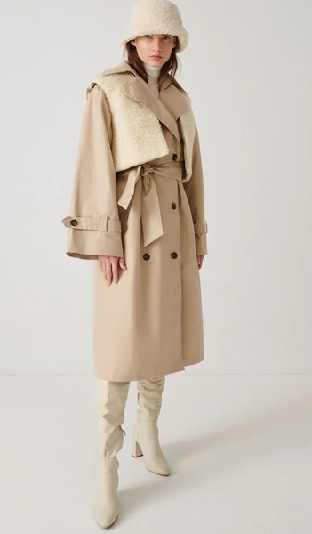 Picture of TRENCH COAT WITH DETACHEABLE WARN & WOOLEN VEST, Picture 3