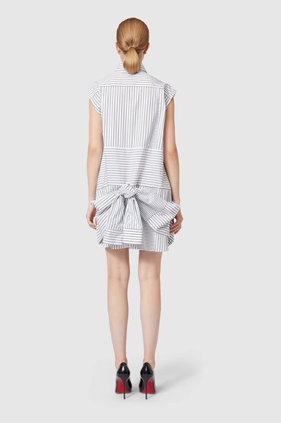 Picture of UPSIDE DOWN SHIRT DRESS STRIPED GREY, Picture 2