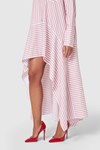 Picture of ASYMMETRICAL VOLANT SHIRT DRESS