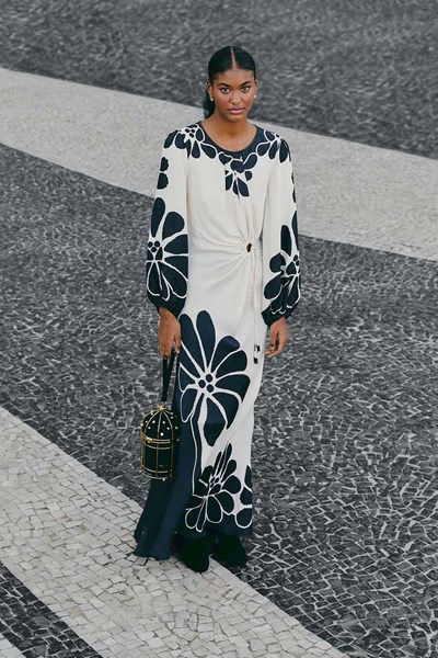 Picture of CUT OUT LONG SLEEVE MAXI DRESS, Picture 3