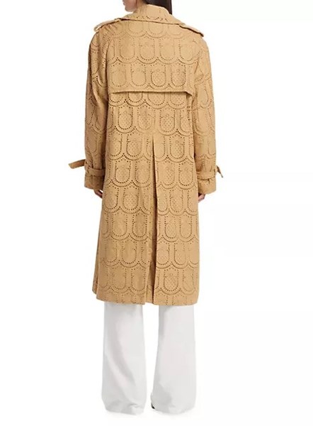 Picture of PINEAPPLE COTTON EYELET TRENCH COAT, Picture 3