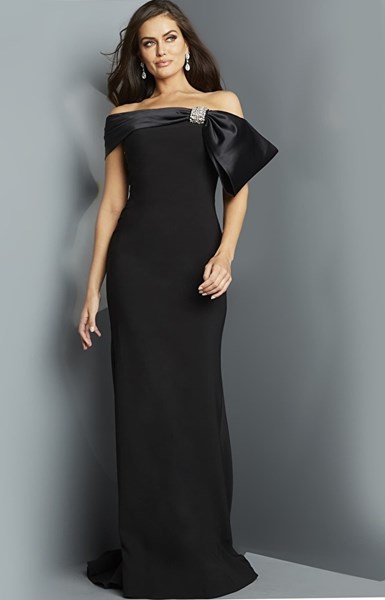 Picture of LONG PARTY DRESS 14A BLK, Picture 2