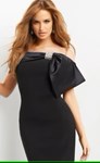 Picture of LONG PARTY DRESS 14A BLK