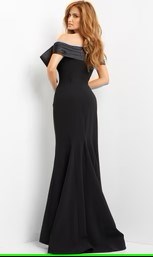 Picture of LONG PARTY DRESS 14A BLK, Picture 5