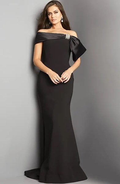 Picture of LONG PARTY DRESS 14A BLK, Picture 6