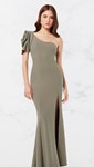 Picture of ELECTRONICA PARTY GOWN OLIVE