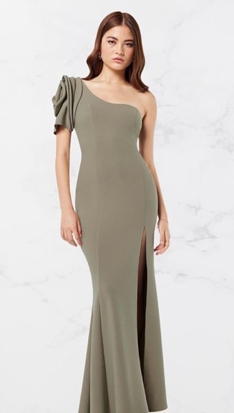 Picture of ELECTRONICA PARTY GOWN OLIVE, Picture 2
