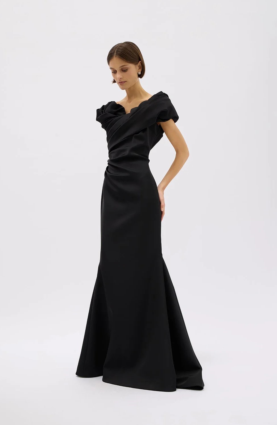 Picture of EDAN PARTY GOWN BLK