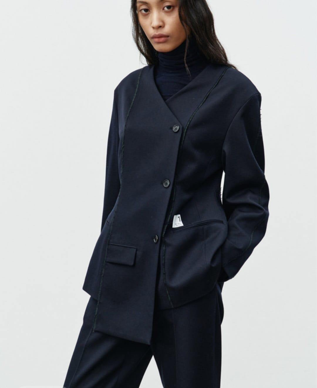 Picture of ASYMMETRIC PANELED JACKET 
