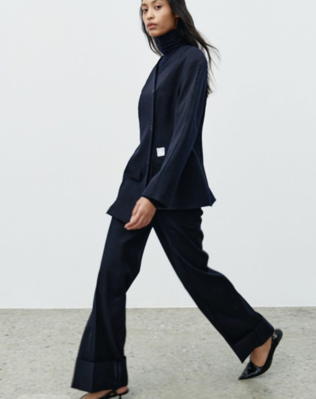 Picture of SEMI FLARE TROUSER