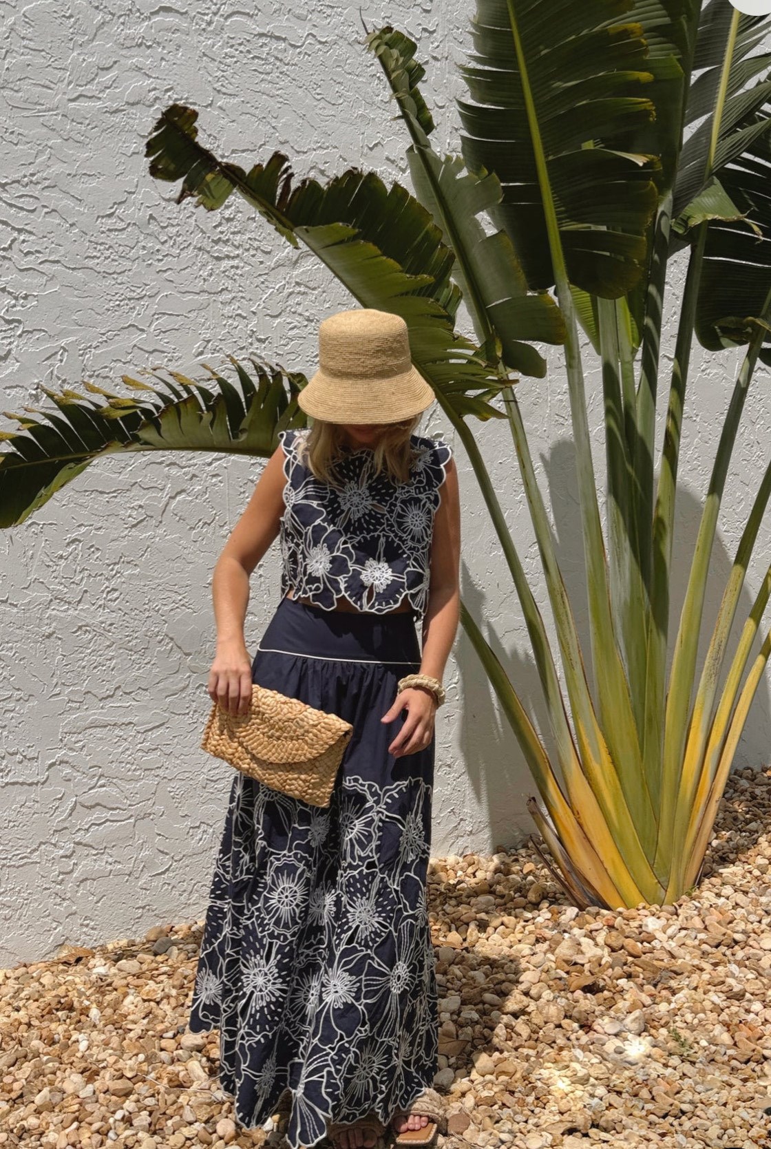 Picture of FLORAL RICHELIEU SKIRT