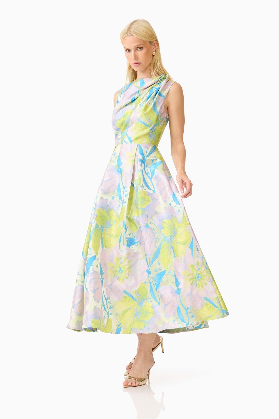 Picture of RHEA A LINE MIDI DRESS