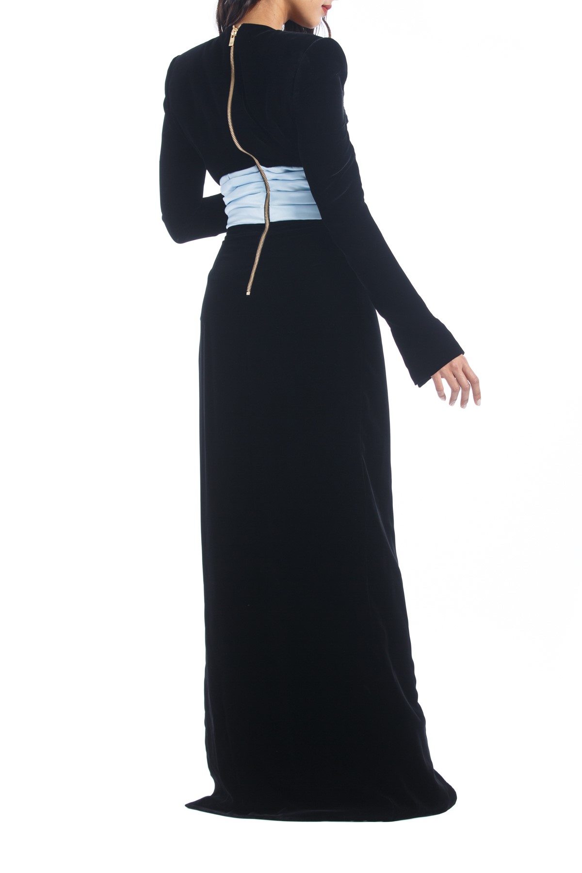  SULBUS FURINFASHION GR-152 Women's Black Tube Long Dress with  Fluffy Ostrich Feather Slim Fitting Slit Evening Velvet Dresses (as1,  Alpha, s, Regular, Regular, Black) : Clothing, Shoes & Jewelry
