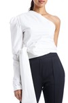 Picture of ONE SHOULDER WRAP TOP