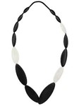 Picture of LONG OVAL BEAD NECKLACE