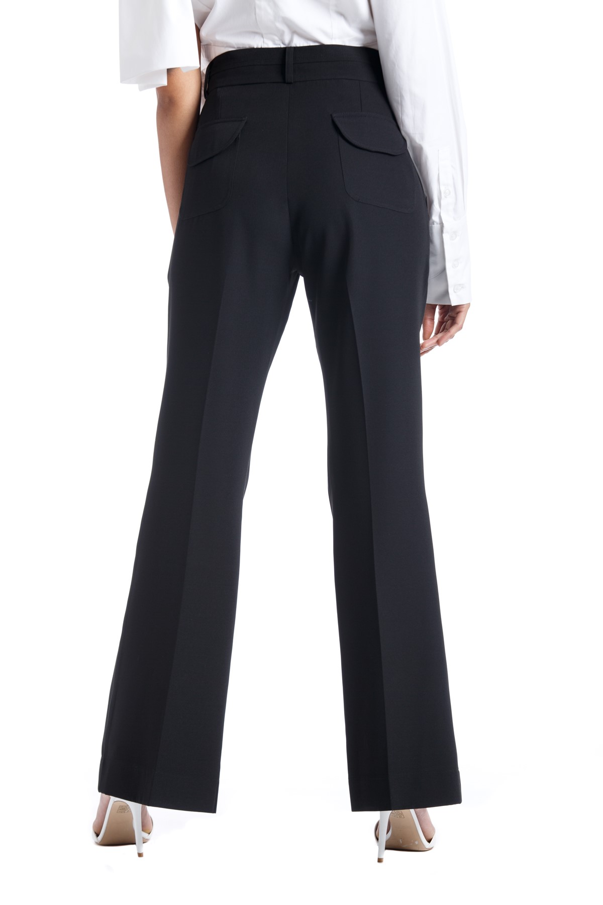 flare leg stretch pants