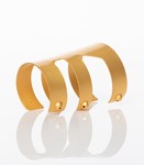Picture of Wounam Gold-Plated Brass Cuff Bracelet