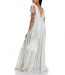 Picture of LONG DRESS STRIPED FABRIC	