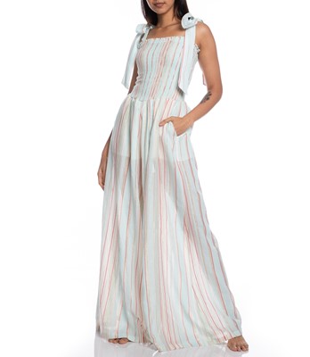 Picture of OVERALL DRESS STRIPED FABRIC