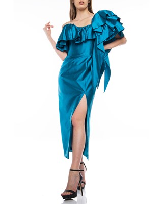 Picture of Long Dress Turquoise