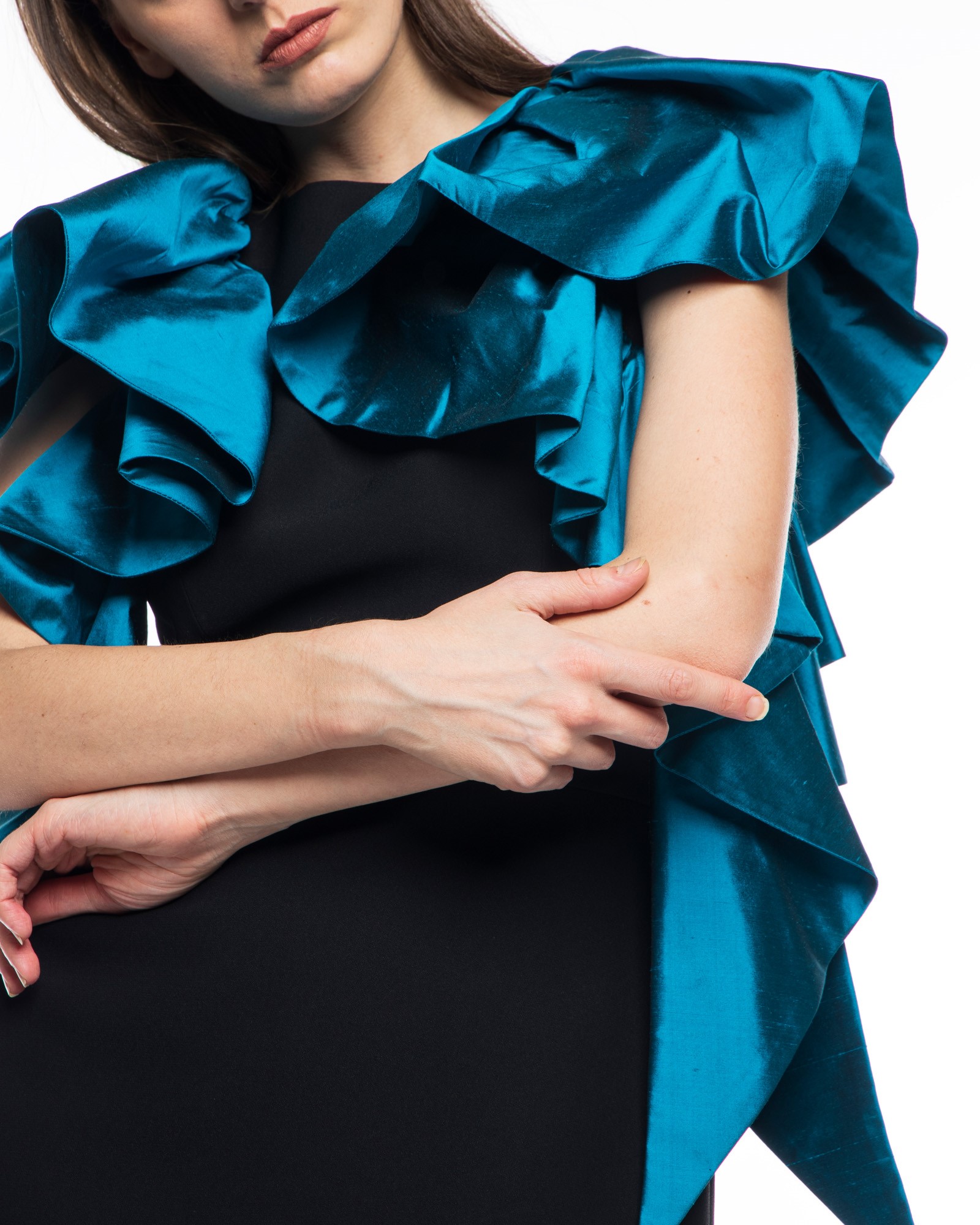 dark turquoise dress