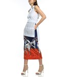 Picture of HIGH WAIST MIDI PENCIL SKIRT