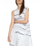 Picture of TOP CAMI CAMISOLE WAVE PRINT